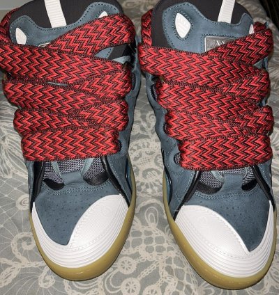 Brand New Lanvin Skate Sneakers Sz45 12us