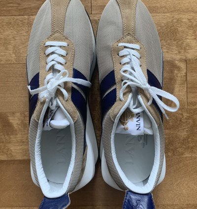 Bumper Mesh Leather Sneaker