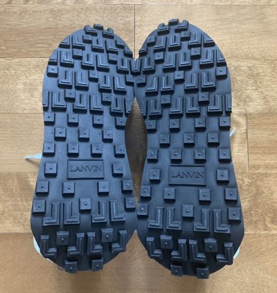 Bumper Mesh Leather Sneaker