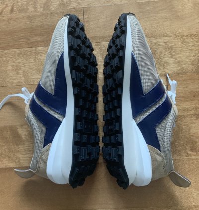 Bumper Mesh Leather Sneaker