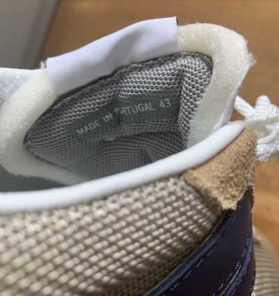 Bumper Mesh Leather Sneaker