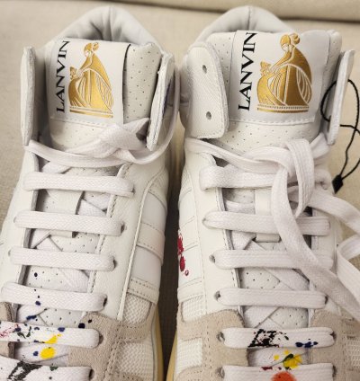 Clay High Top Leather Sneakers Eu40