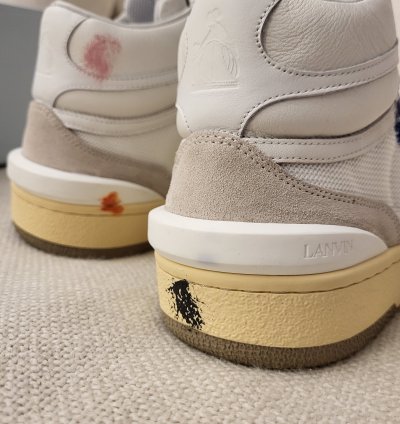 Clay High Top Leather Sneakers Eu40