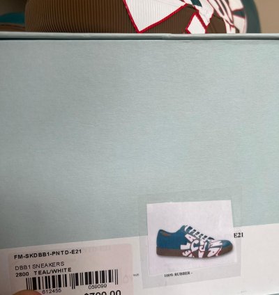 Dbb1 Sneakers In Teal