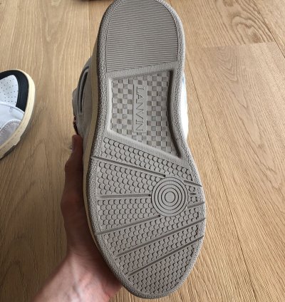 Ds Sold Out Lanvin Curb Sneakers In White