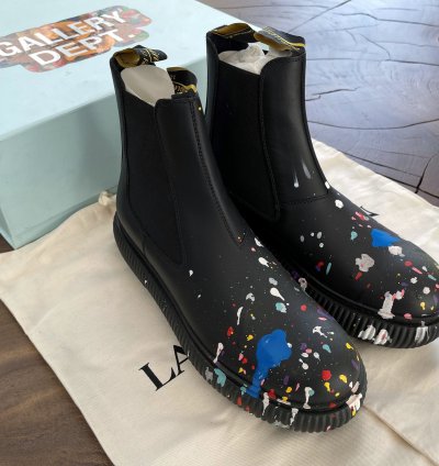 Eu41 Arpege Artist Paint Slip On Chelsea Ankle Boot Ss22
