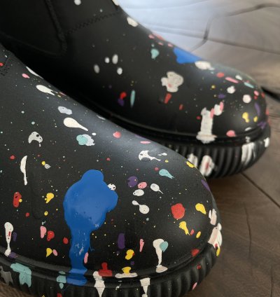 Eu41 Arpege Artist Paint Slip On Chelsea Ankle Boot Ss22