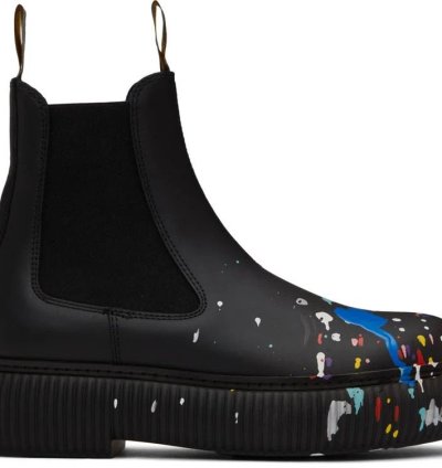 Eu41 Arpege Artist Paint Slip On Chelsea Ankle Boot Ss22