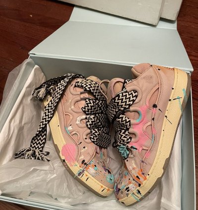 Gallery Dept Lanvin Curb Sneaker Pink Size 42 Euro 8 5 Men