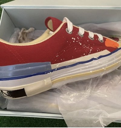 Gallery Dept Lanvin Paint Splatter Melted Sneaker