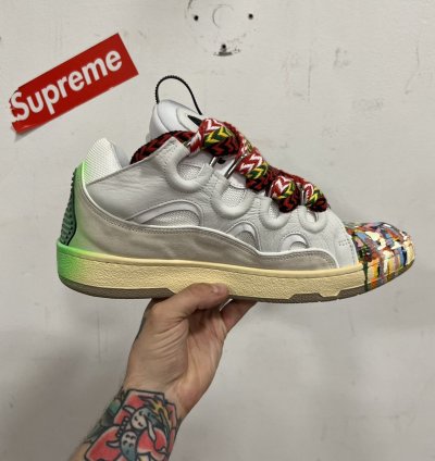 Gallery Dept Lanvin Printed Curb Sneakers