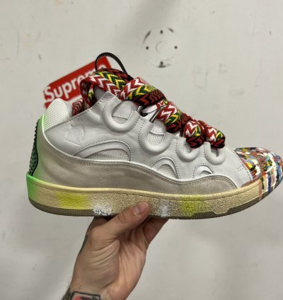 Gallery Dept Lanvin Printed Curb Sneakers