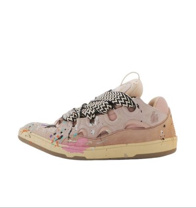 Gallery Dpet Lanvin Printed Curb Sneakers