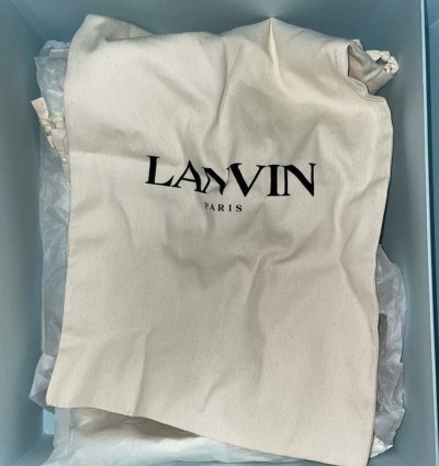 Gallery Dpet Lanvin Printed Curb Sneakers