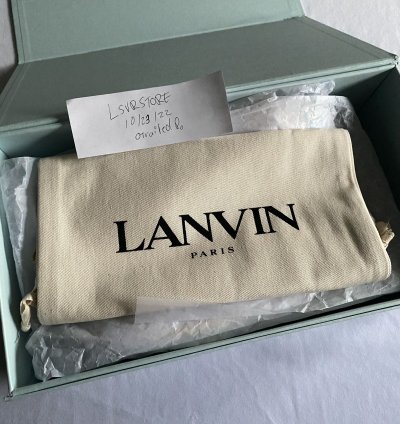 Gd Lanvin Melted Paint Sneaker 43
