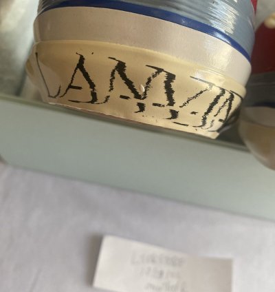 Gd Lanvin Melted Paint Sneaker 43