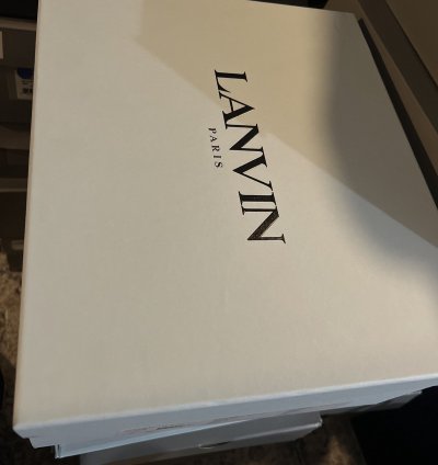 Green Lanvin Sneaker With Pink Hint In Laces