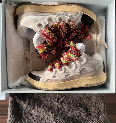 Lanvin - White Curb Sneaker