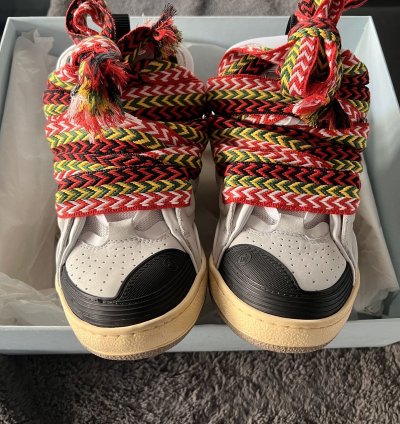 Lanvin - White Curb Sneaker