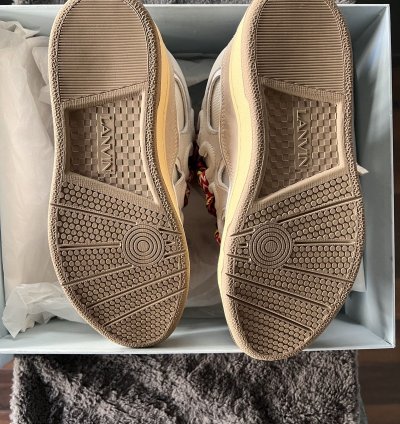 Lanvin - White Curb Sneaker