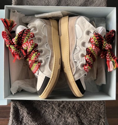 Lanvin - White Curb Sneaker