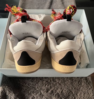 Lanvin - White Curb Sneaker