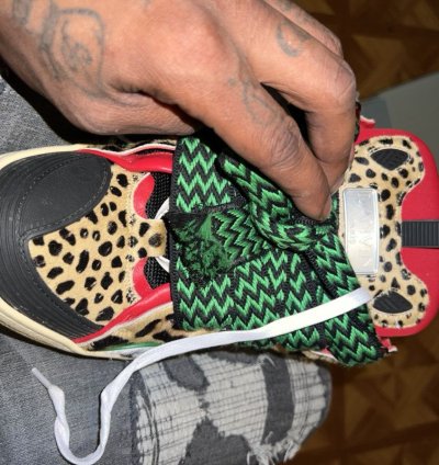 Lanvin Animal Print Cirb Skater Sneakers
