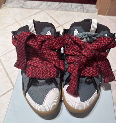 Lanvin Blue Curb Sneakers