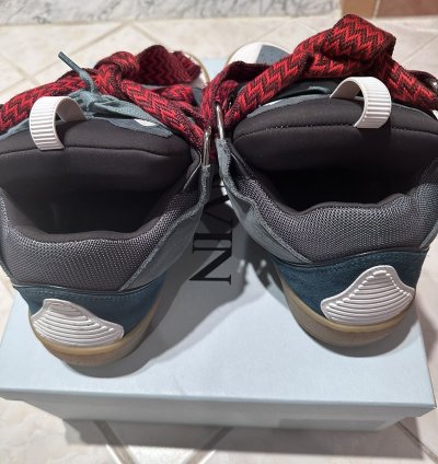 Lanvin Blue Curb Sneakers