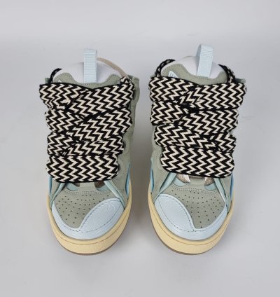 Lanvin Curb Blue Sneakers New Fw22 36