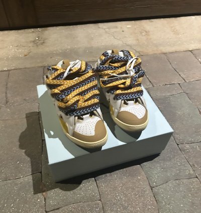 Lanvin Curb Chunky Shoes