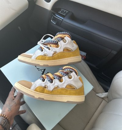 Lanvin Curb Chunky Shoes