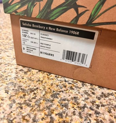 1906r Heat Be Hot Salehe Bembury New Balance Deadstock
