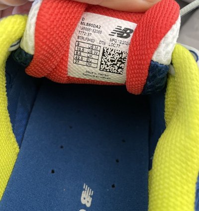 Aim Leon Dore 860v2 Blue Yellow
