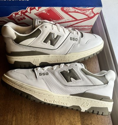 Aim Leon Dore Ald New Balance 550 Olive
