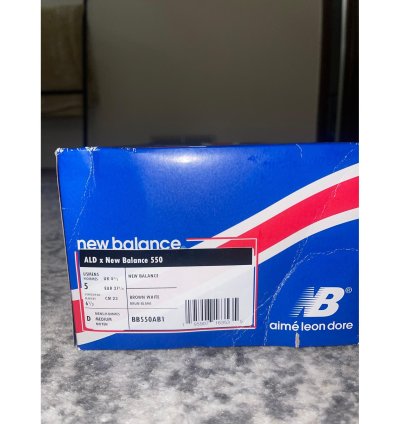 Aim Leon Dore New Balance 550 Brown