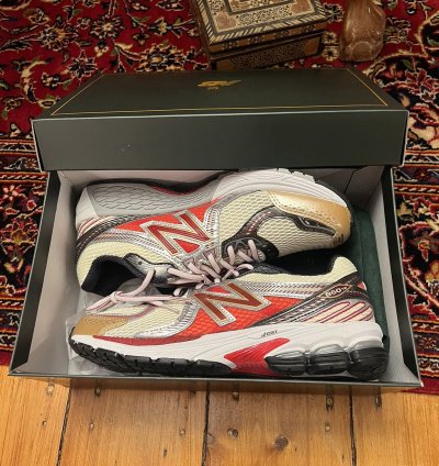 Aim Leon Dore New Balance 860v2 Red