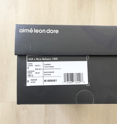 Aime Le Dore New Balance 1000 Black brand New