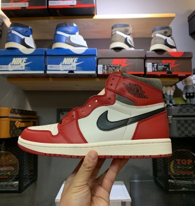 Jordan 1 Retro High Og Chicago Lost And Found gs Fd1437-612