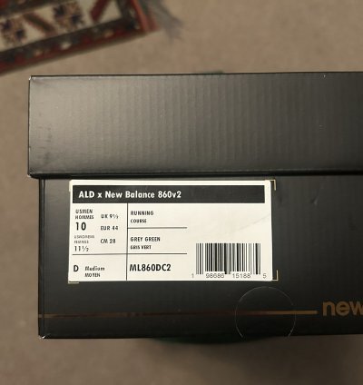 Ald New Balance 860v2