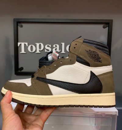 Jordan 1 Retro High Og Sp Travis Scott Mocha Cd4487-100