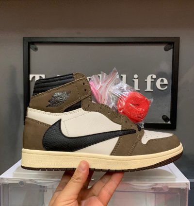 Jordan 1 Retro High Og Sp Travis Scott Mocha Cd4487-100
