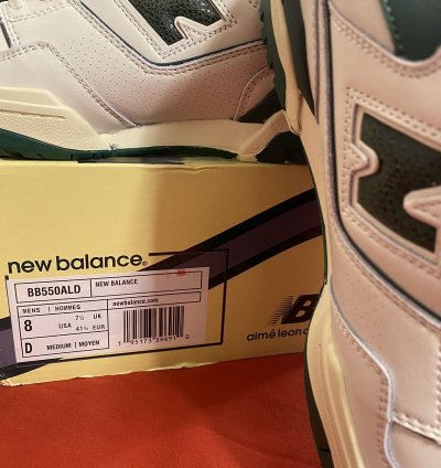 Alme Leon Dore New Balance 550 Evergreen