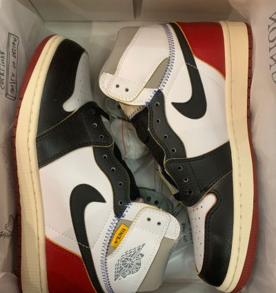 Jordan 1 Retro High Union Los Angeles Black Toe Bv1300-106