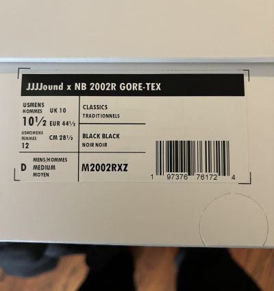 Gore-tex Black
