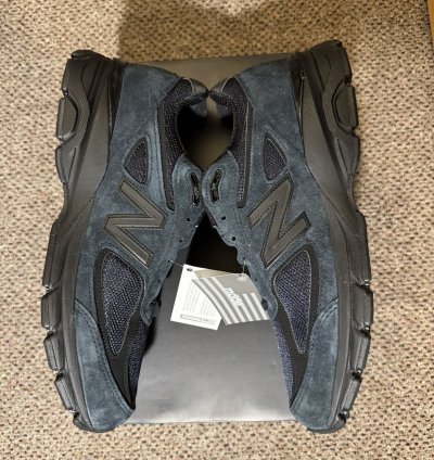 Jjjjound New Balance 990v4 Made In Usa- Navy