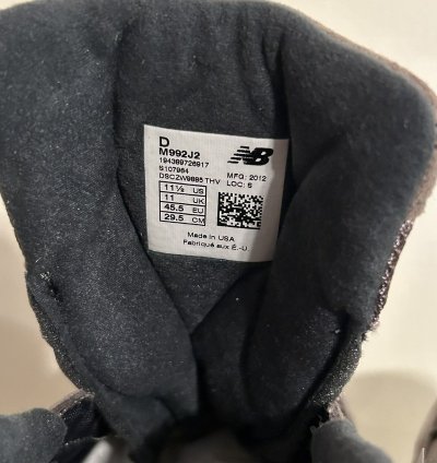 Jjjjound New Balance 992 Grey