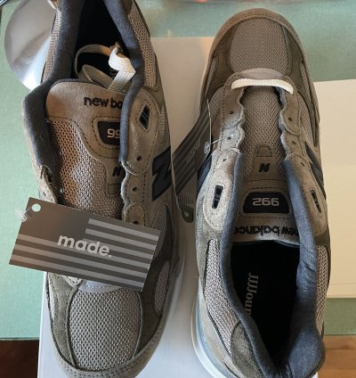 Jjjjound New Balance 992 Sz 11 Free Gift With Purchase