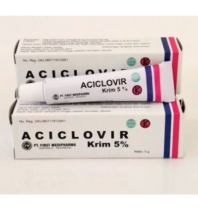 Aciclovir Cream 5g Fast-acting Antiviral Ointment For Herpes Cold Sores Chickenpox