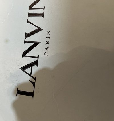 Lanvin Curb Low Skate